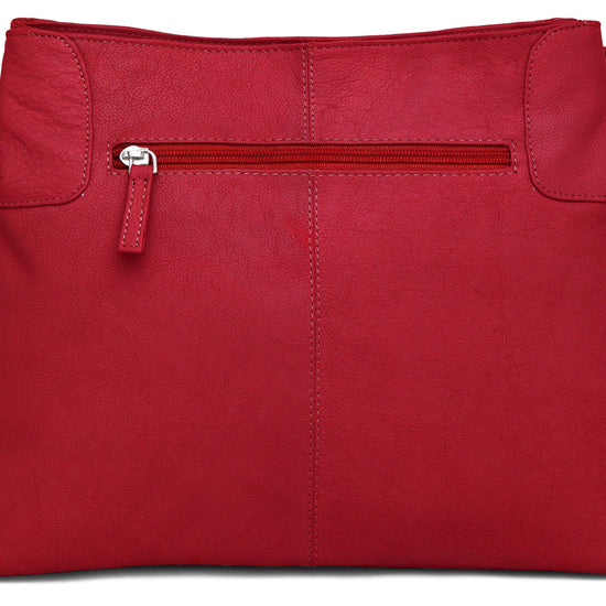 WILDHORN® Upper Grain Genuine Leather Ladies Shoulder Bag | Cross-body Bag | Hand Bag with Adjustable Strap for Girls & Women - WILDHORN