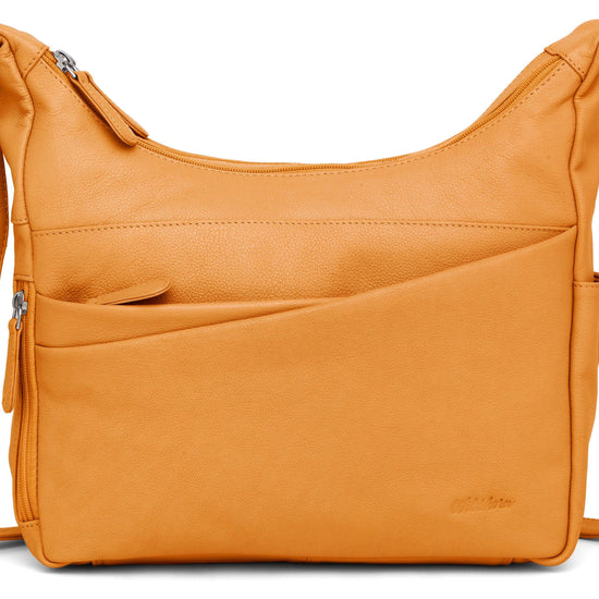 WILDHORN® Upper Grain Genuine Leather Ladies Shoulder bag | Cross-body Bag | Hand Bag with Adjustable Strap for Girls & Women. - WILDHORN