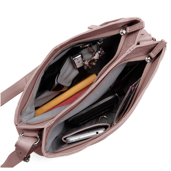WILDHORN® Upper Grain Genuine Leather Ladies Shoulder Bag | Cross-body Bag | Hand Bag with Adjustable Strap for Girls & Women - WILDHORN