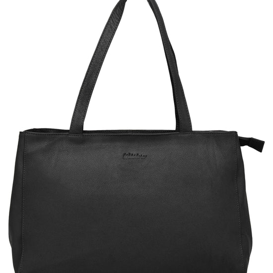 WildHorn® Upper Grain Genuine Leather Ladies Shoulder Bag| Shopping Bag for Girls & Women. - WILDHORN
