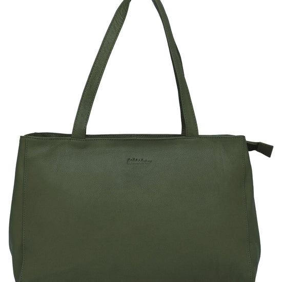WildHorn® Upper Grain Genuine Leather Ladies Shoulder Bag| Shopping Bag for Girls & Women - WILDHORN