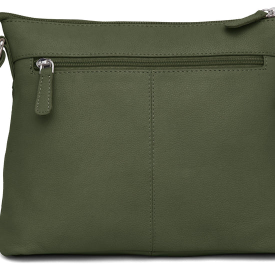 WILDHORN® Upper Grain Genuine Leather Ladies Sling Bag | Cross-body Bag | Hand Bag | Shoulder Bag with Adjustable Strap for Girls & Women - WILDHORN