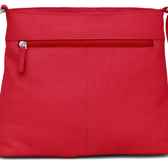 WILDHORN® Upper Grain Genuine Leather Ladies Sling Bag | Cross-body Bag | Hand Bag | Shoulder Bag with Adjustable Strap for Girls & Women - WILDHORN