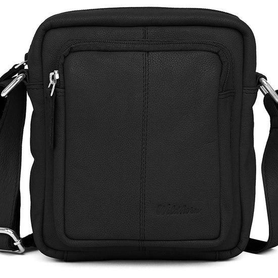 WildHorn® Upper Grain Genuine Leather Ladies Sling Bag | Cross-body Bag | Shoulder Bag with Adjustable Strap for Girls & Women. - WILDHORN