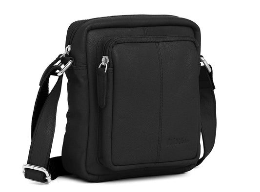 WildHorn® Upper Grain Genuine Leather Ladies Sling Bag | Cross-body Bag | Shoulder Bag with Adjustable Strap for Girls & Women. - WILDHORN