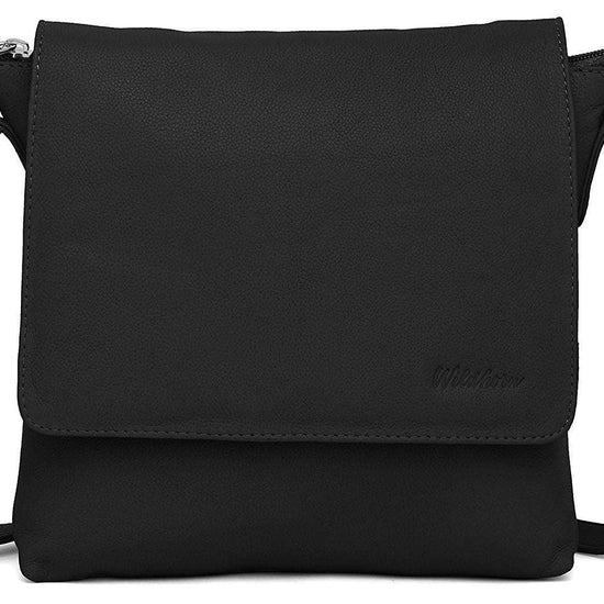 WildHorn® Upper Grain Genuine Leather Ladies Sling bag | Cross-body Bag with Adjustable Strap for Girls & Women. - WILDHORN