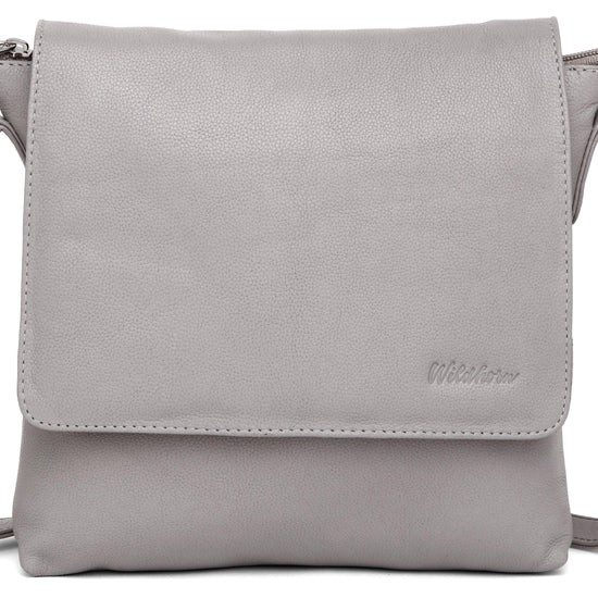 WildHorn® Upper Grain Genuine Leather Ladies Sling bag | Cross-body Bag with Adjustable Strap for Girls & Women. - WILDHORN