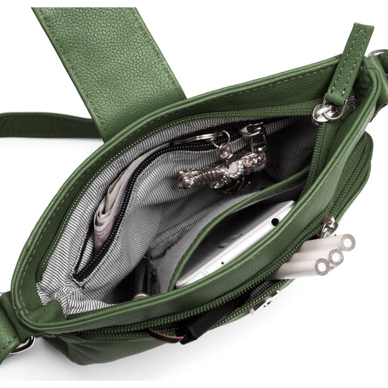 WildHorn® Upper Grain Genuine Leather Ladies Sling Bag| Crossbody Bag for Girls & Women - WILDHORN