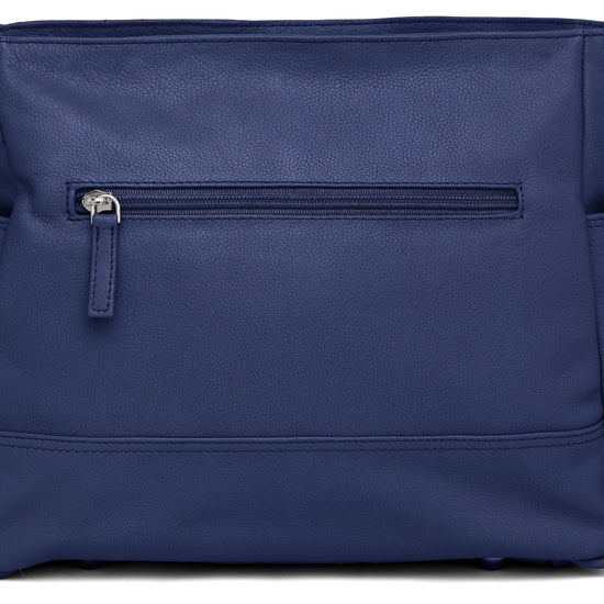WildHorn® Upper Grain Genuine Leather Ladies Tote Bag | Shoulder Bag with Adjustable Strap for Girls & Women. - WILDHORN