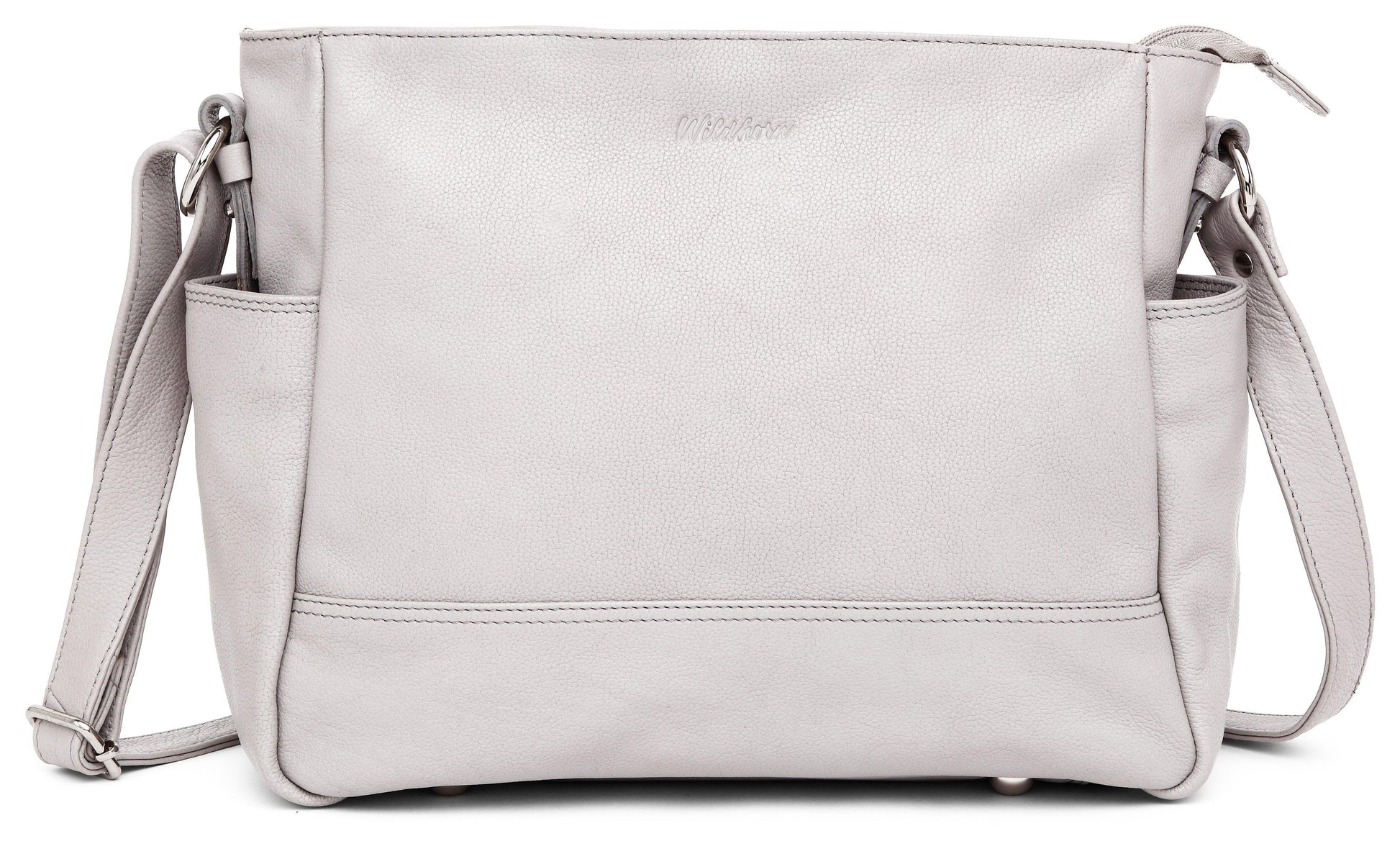 WildHorn® Upper Grain Genuine Leather Ladies Tote Bag | Shoulder Bag with Adjustable Strap for Girls & Women. - WILDHORN