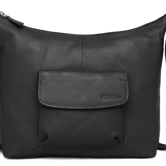 WildHorn® Upper Grain Genuine Leather Ladies Tote Bag | Shoulder Bag with Adjustable Strap for Girls & Women. - WILDHORN