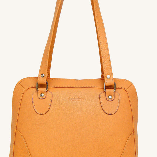 WildHorn® Upper Grain Genuine Leather Shoulder Bag for Girls & Women. - WILDHORN