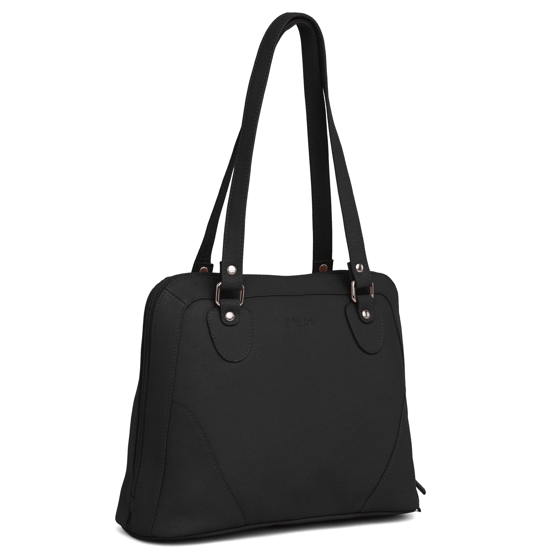 WildHorn® Upper Grain Genuine Leather Shoulder Bag for Girls & Women. - WILDHORN