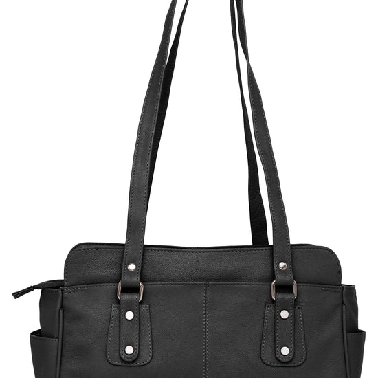 WildHorn® Upper Grain Genuine Leather Shoulder Bag for Girls & Women. - WILDHORN