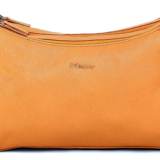 WildHorn® Upper Grain Genuine Leather Shoulder Bag | Cross body Bag With Adjustable Strap for Girls & Women. - WILDHORN