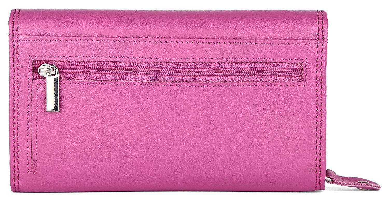 WildHorn®Women's Leather Wallet and Pen Combo Set - WILDHORN