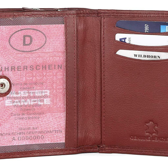 WILDHORN® Women's Leather Wallet and Pen Combo Set - WILDHORN