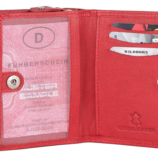 WILDHORN® Women's Leather Wallet and Pen Combo Set - WILDHORN