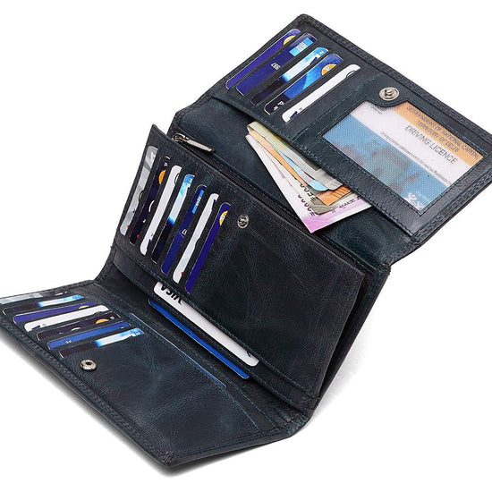 WildHorn®Women's Leather Wallet and Pen Combo Set - WILDHORN