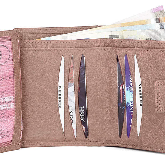 WILDHORN® Women's Leather Wallet and Pen Combo Set - WILDHORN