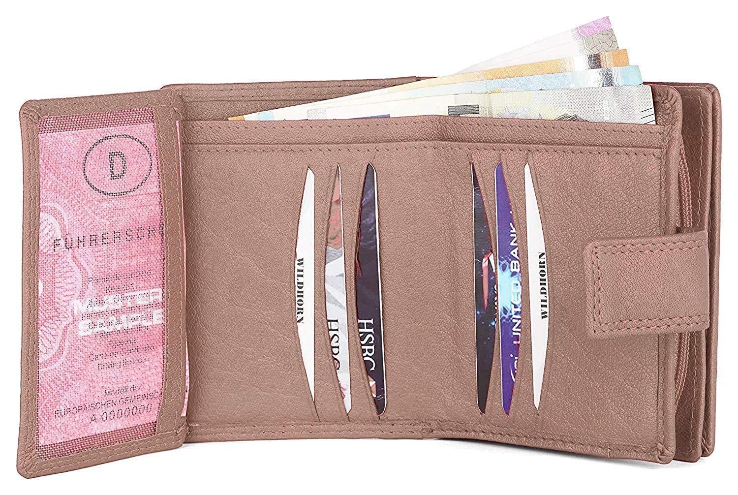 WILDHORN® Women's Leather Wallet and Pen Combo Set - WILDHORN