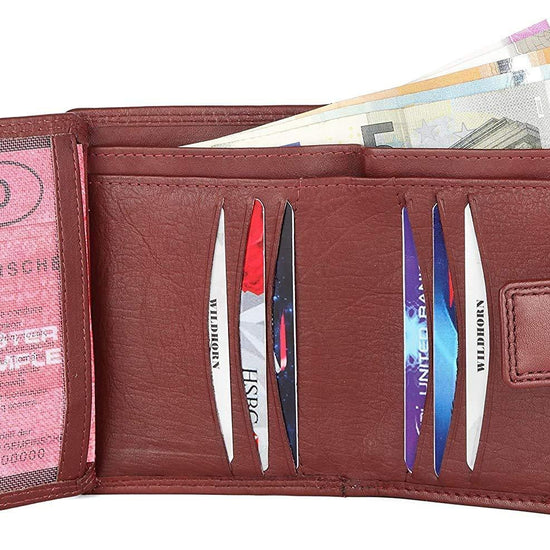 WILDHORN® Women's Leather Wallet and Pen Combo Set - WILDHORN