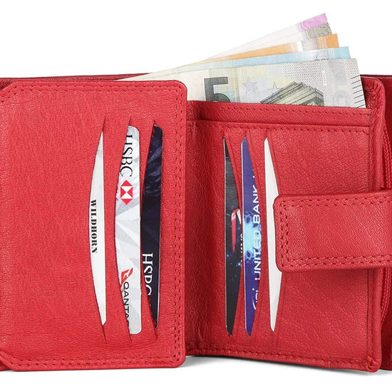 WILDHORN® Women's Leather Wallet and Pen Combo Set - WILDHORN