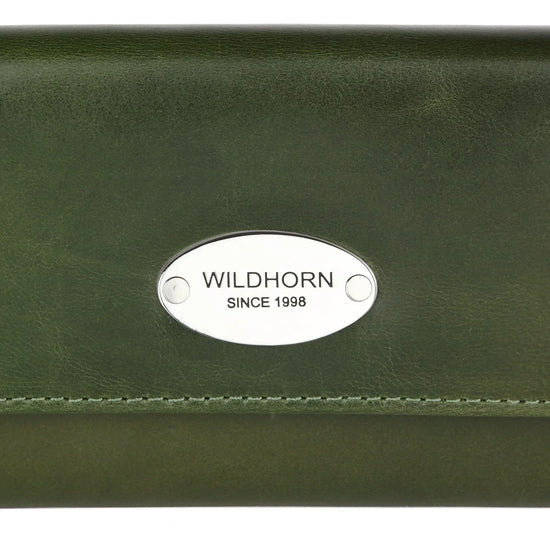 WILDHORN® Women's Leather Wallet and Pen Combo Set - WILDHORN