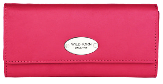 WILDHORN® Women's Leather Wallet and Pen Combo Set - WILDHORN