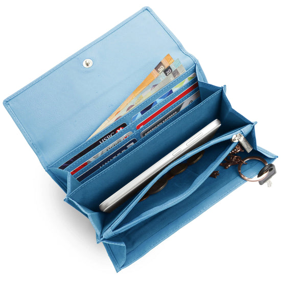 WILDHORN® Women's Leather Wallet and Pen Combo Set - WILDHORN