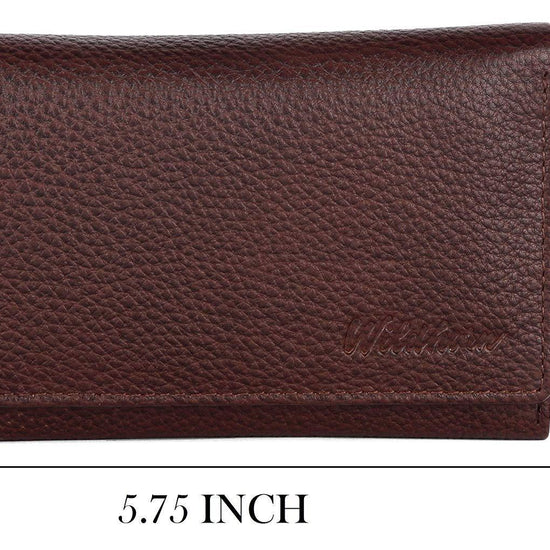 WildHorn RFID Protected Genuine Leather Wallet for Women Stylish|Purse for Women/Girls - WILDHORN