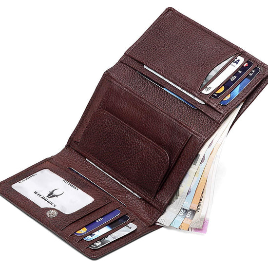 WildHorn RFID Protected Genuine Leather Wallet for Women Stylish|Purse for Women/Girls - WILDHORN