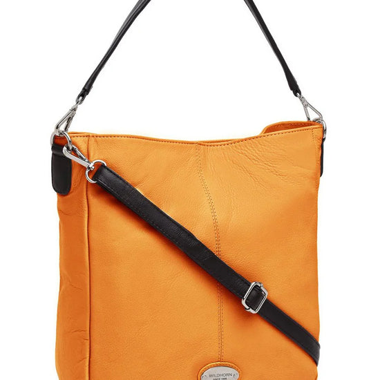 WILDHORN Stylish Leather Women Handbag I Shoulder Hobo Bag Purse With Long Strap I Top Handle Satchel Tote Handbag I Ideal for Travelling, Parties, Weddings & Gifts - WILDHORN