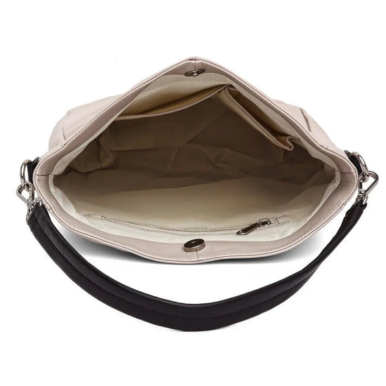 WILDHORN Stylish Leather Women Handbag I Shoulder Hobo Bag Purse With Long Strap I Top Handle Satchel Tote Handbag I Ideal for Travelling, Parties, Weddings & Gifts - WILDHORN