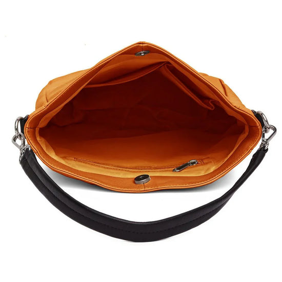 WILDHORN Stylish Leather Women Handbag I Shoulder Hobo Bag Purse With Long Strap I Top Handle Satchel Tote Handbag I Ideal for Travelling, Parties, Weddings & Gifts - WILDHORN