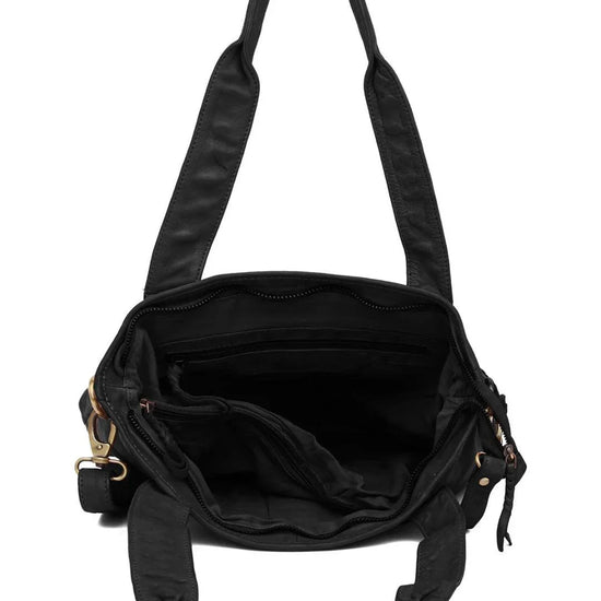 WILDHORN Top Grain Leather Shoulder Bag For Girls & Women I Modern & Stylish Bag with zipper Closure I Ideal for Travelling, Parties, Weddings & Gifts - WILDHORN