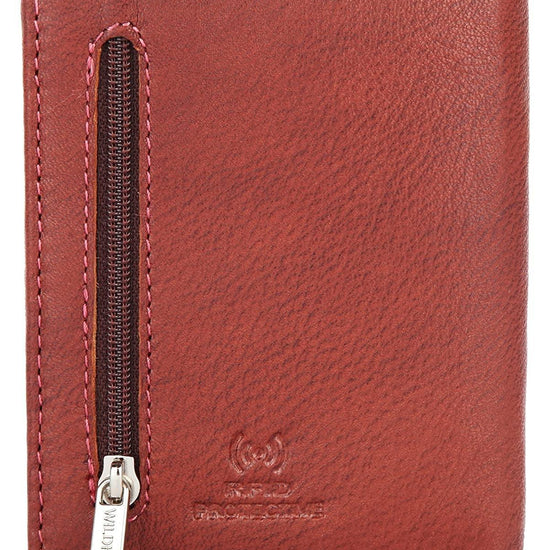 WILDHORN Top Grain Portrait Leather Wallet for Men | C-Clip Detachable Card Case I Credit & Debit Card Holder I RFID Blocking | Extra Capacity | Ultra Strong Stitching | | Gift for Him - WILDHORN
