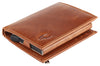 WILDHORN Top Grain Portrait Leather Wallet for Men | C-Clip Detachable Card Case I Credit & Debit Card Holder I RFID Blocking | Extra Capacity | Ultra Strong Stitching | | Gift for Him - WILDHORN