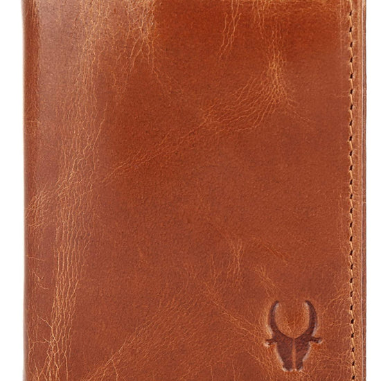 WILDHORN Top Grain Portrait Leather Wallet for Men | C-Clip Detachable Card Case I Credit & Debit Card Holder I RFID Blocking | Extra Capacity | Ultra Strong Stitching | | Gift for Him - WILDHORN