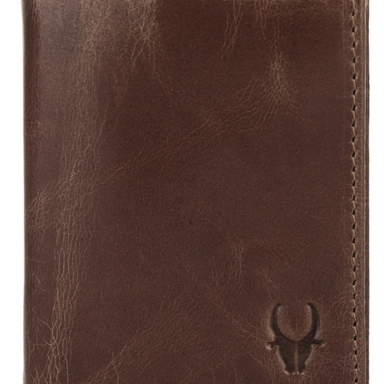 WILDHORN Top Grain Portrait Leather Wallet for Men | C-Clip Detachable Card Case I Credit & Debit Card Holder I RFID Blocking | Extra Capacity | Ultra Strong Stitching | | Gift for Him - WILDHORN
