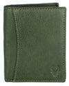 WILDHORN Top Grain Portrait Leather Wallet for Men | Ultra Strong Stitching | Handcrafted | RFID Blocking | 2 ID Slots | 11 Card Slots | Zip Compartment - WILDHORN