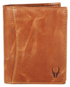 WILDHORN Top Grain Portrait Leather Wallet for Men | Ultra Strong Stitching | Handcrafted | RFID Blocking | 2 ID Slots | 11 Card Slots | Zip Compartment - WILDHORN