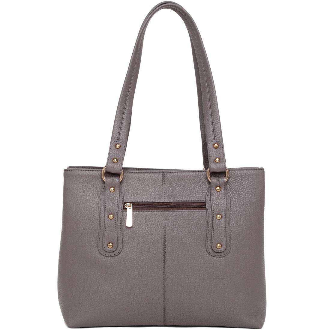 WILDHORN Upper Grain Genuine Leather Ladies Shoulder Bag | Hand Bag | Shopping Bag for Girls & Women. - WILDHORN